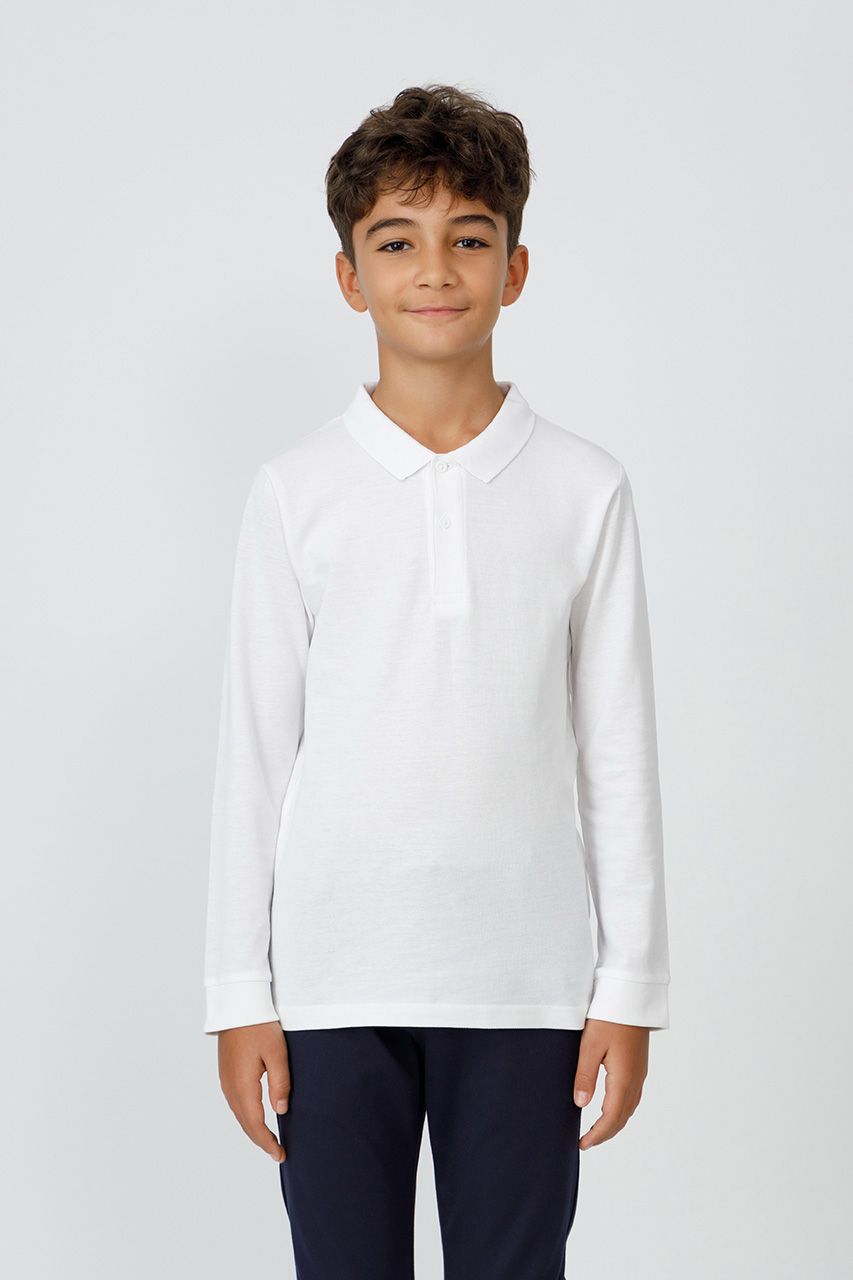 Tricou polo slim copii unisex 998
